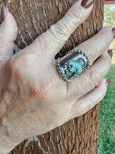Load image into Gallery viewer, Cactus Fashion Ring Turquoise