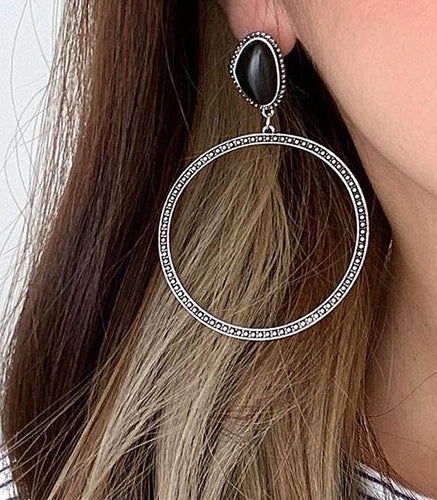 Catoosa Stoned Earrings FINAL SALE