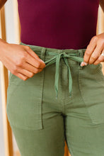 Load image into Gallery viewer, Carmen Double Cuff Joggers in Green