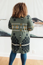 Load image into Gallery viewer, Christmas Night Cardigan in Olive