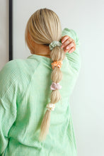 Load image into Gallery viewer, Daisy Day Hair Scrunchies