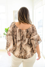 Load image into Gallery viewer, Desert Romance Animal Print Blouse