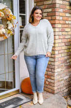 Load image into Gallery viewer, Fuzzy Wuzzy Sweater in Frosty Gray