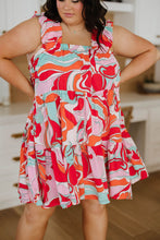 Load image into Gallery viewer, Groovy Baby Tiered Dress