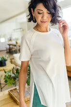 Load image into Gallery viewer, Kathleen Waffle Knit Top in Ivory