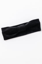 Load image into Gallery viewer, Perfect Plush Corduroy Headband In Black