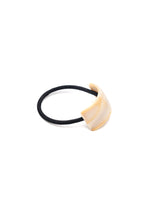 Load image into Gallery viewer, Rectangle Cuff Hair Tie Elastic in Ivory