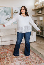 Load image into Gallery viewer, Relax With Me Knit Top in White