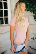 Load image into Gallery viewer, Round Neck Bodysuit in Mauve