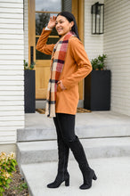 Load image into Gallery viewer, She&#39;s On Point Collared Coat In Rust
