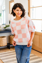 Load image into Gallery viewer, Start Me Up Checkered Sweater