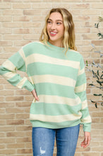 Load image into Gallery viewer, Striped Top In Sage