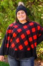 Load image into Gallery viewer, Warm Me Up Buffalo Plaid Top