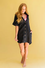 Load image into Gallery viewer, What a Feeling Shirt Dress