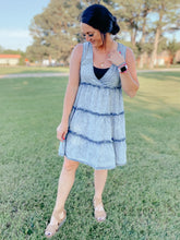 Load image into Gallery viewer, Paige Denim Tiered Ruffle Dress