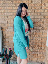 Load image into Gallery viewer, Callie Teal Cardigan