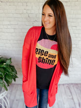 Load image into Gallery viewer, Rise and Shine Graphic Tee
