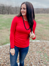 Load image into Gallery viewer, Billie Long Sleeve Basic Top FINAL SALE
