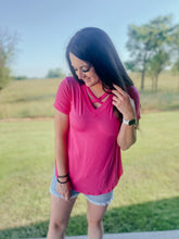 Load image into Gallery viewer, Gemma Pink Short Sleeve Top