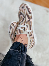 Load image into Gallery viewer, Pep Blush Aztec Slip On Sneakers