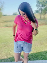 Load image into Gallery viewer, Gemma Pink Short Sleeve Top