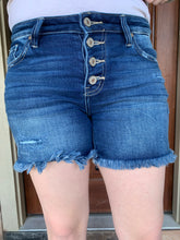 Load image into Gallery viewer, Joey Denim Button Fly Shorts