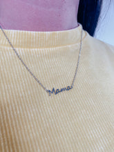 Load image into Gallery viewer, Mama Script Necklace