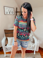 Load image into Gallery viewer, Shanna Aztec Knit Top